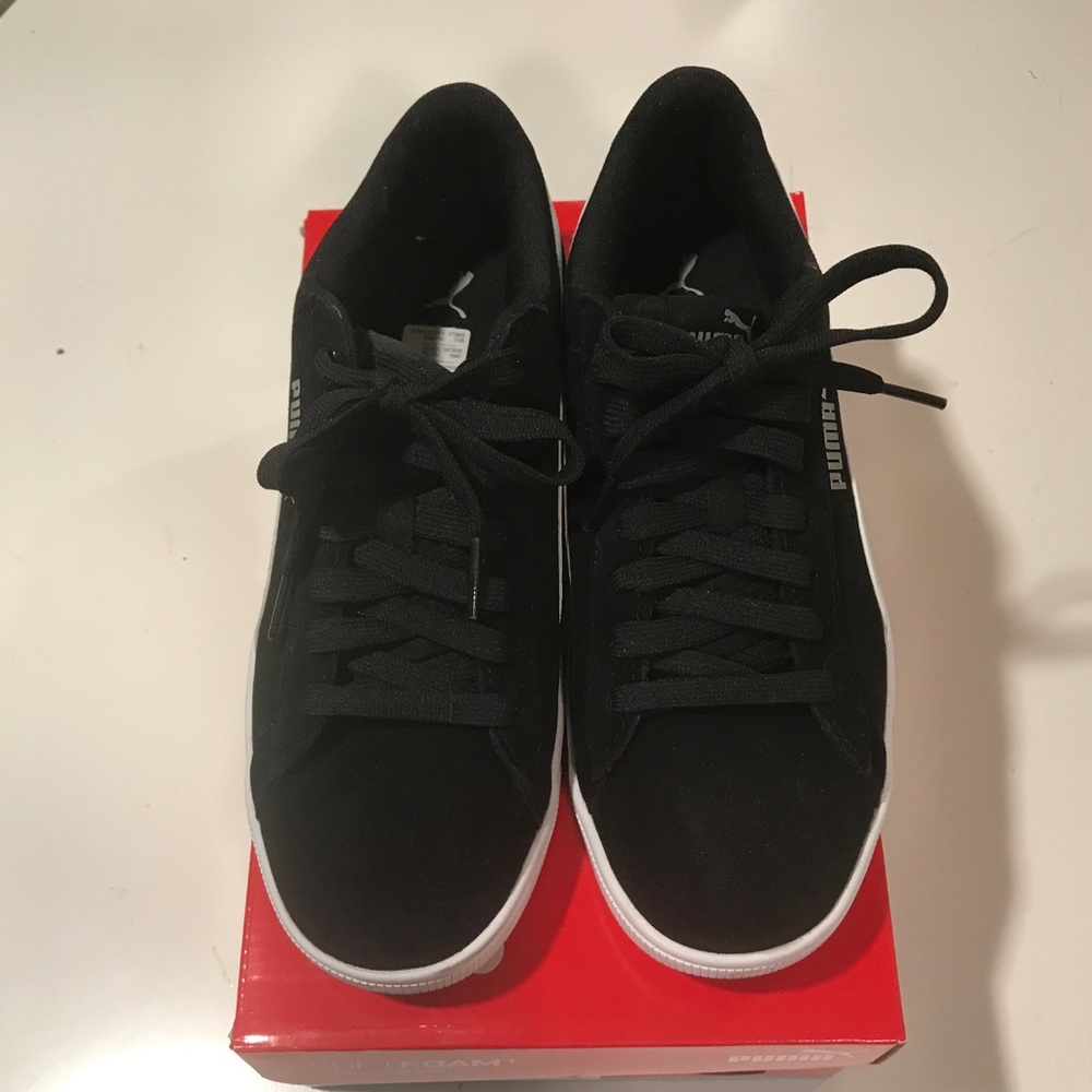 Puma soft foam sneakers worn once